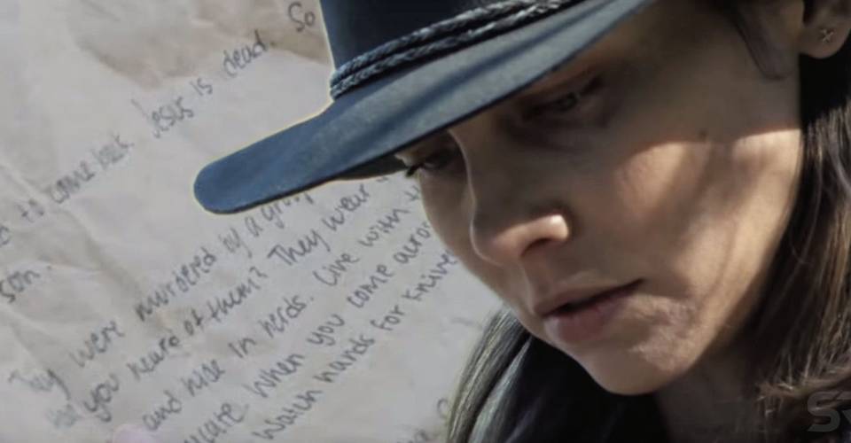 The Walking Dead Who Wrote Maggie The Letter (That Brings Her Back) The Walking Dead Who Wrote Maggie The Letter (That Brings Her Back)